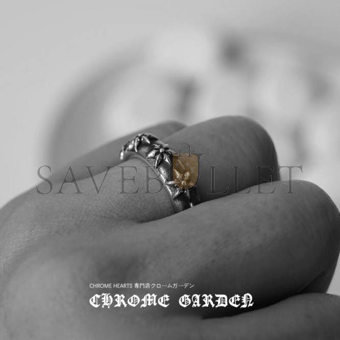 CHROME HEARTS STAR BAND RING