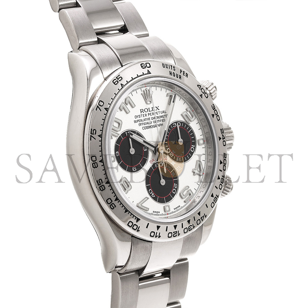 ROLEX DAYTONA 116509 18K WHITE GOLD WATCH 116509