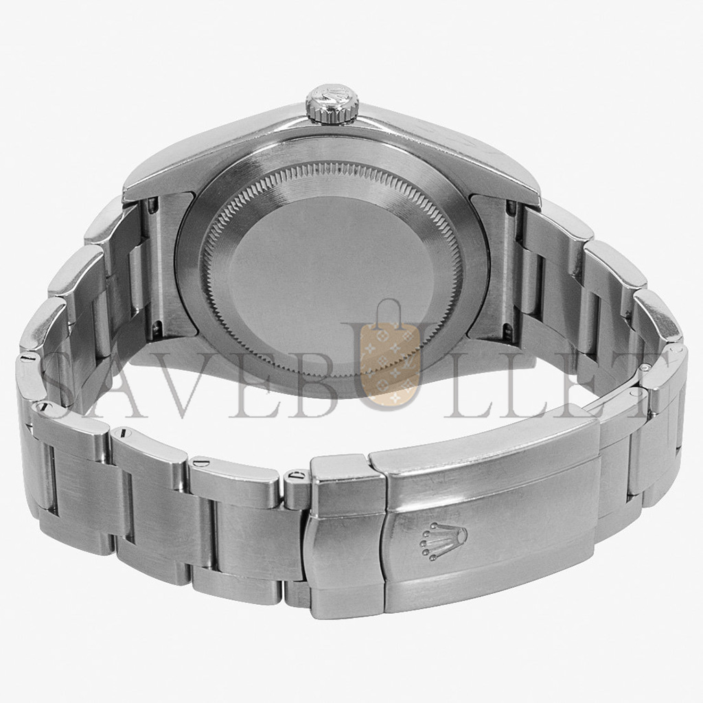 ROLEX OYSTER PERPETUAL STAINLESS STEEL 39MM WATCH 114300-0002